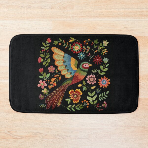 Item preview, Mexican Embroidery Pattern Art Birds Flowers designed and sold by xiao xuans.