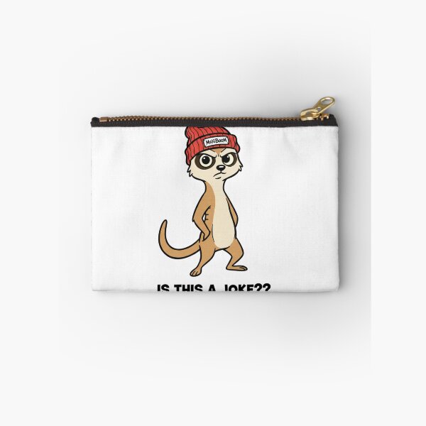 Item preview, Sarcastic Retro Meerkat - "Is This A Joke?" 90s Cartoon Aesthetic designed and sold by mAXiBoOM.