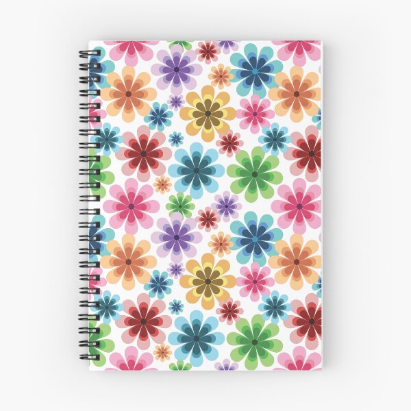 Item preview, Colorful Retro Flower Seamless Pattern designed and sold by PowerAntShop.