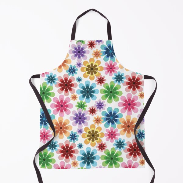 Item preview, Colorful Retro Flower Seamless Pattern designed and sold by PowerAntShop.