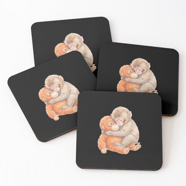 Item preview, Monkey Punch Monkey Punch Graphic Baby Monkey Mothers Day  Animal Lover Mother Gift Cute Cozy Mom designed and sold by gustavbellocci.