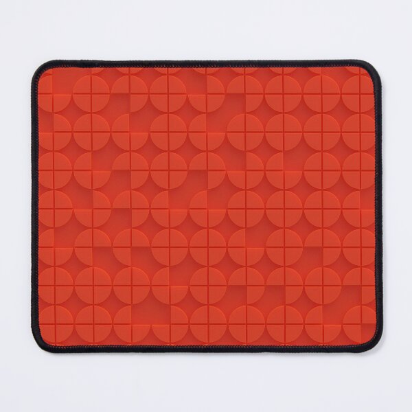 Item preview, Orange circular segments form a pattern designed and sold by lathspell.