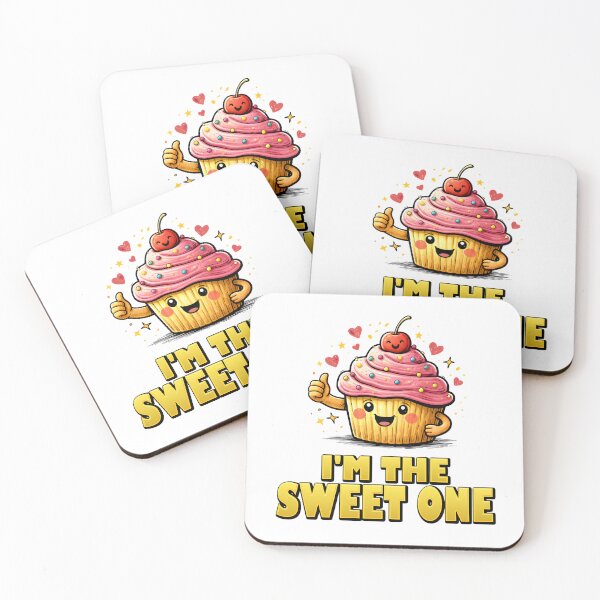 Item preview, I'm The Sweet One Kawaii Cupcake. designed and sold by Mr Lee.