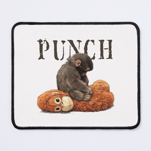 Item preview, Monkey Punch Cozy Baby Monkey And Plush Toy Animal Lover Gift Cute Viral designed and sold by gustavbellocci.