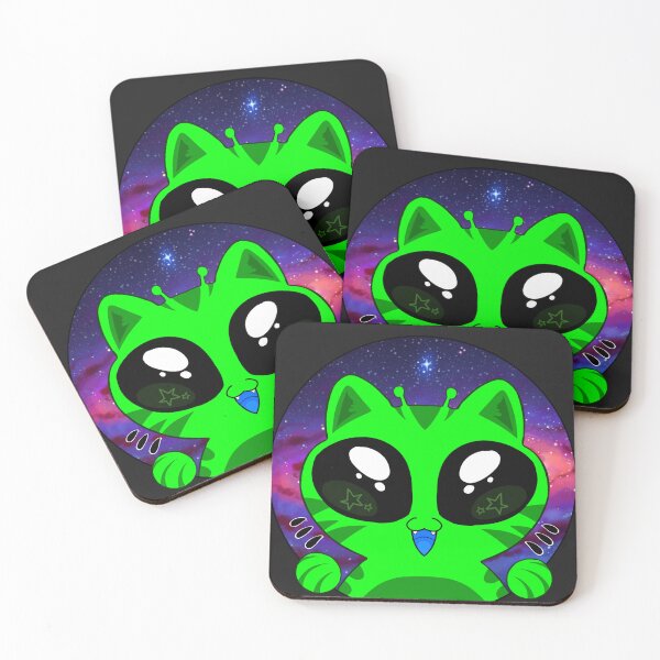 Item preview, Alien kitten  designed and sold by MewMewArts.