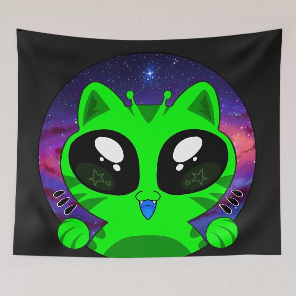 Item preview, Alien kitten  designed and sold by MewMewArts.