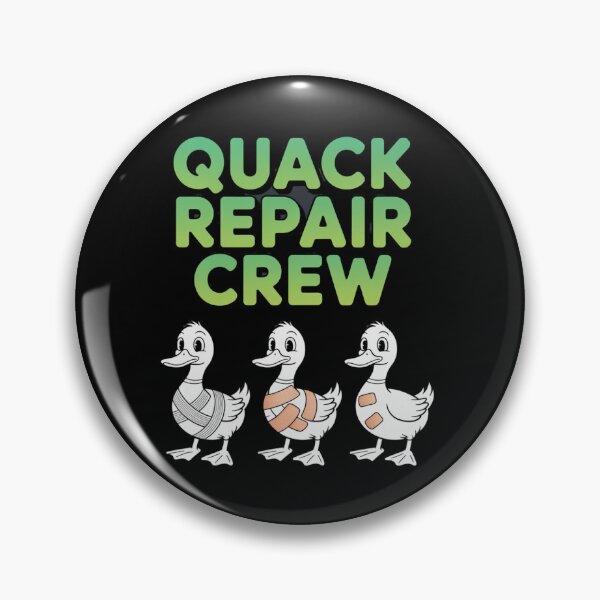 Item preview, Quack Tape  - repair-tape - field repair humor - temporary fix club - patch notes humor - hotfix engineer joke - maintenance crew - workshop life funny - overlanding repair - maker space  designed and sold by JansenGS.