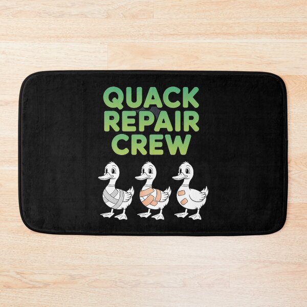 Item preview, Quack Tape - repair-tape - field repair humor - temporary fix club - patch notes humor - hotfix engineer joke - maintenance crew - workshop life funny - overlanding repair - maker space designed and sold by JansenGS.
