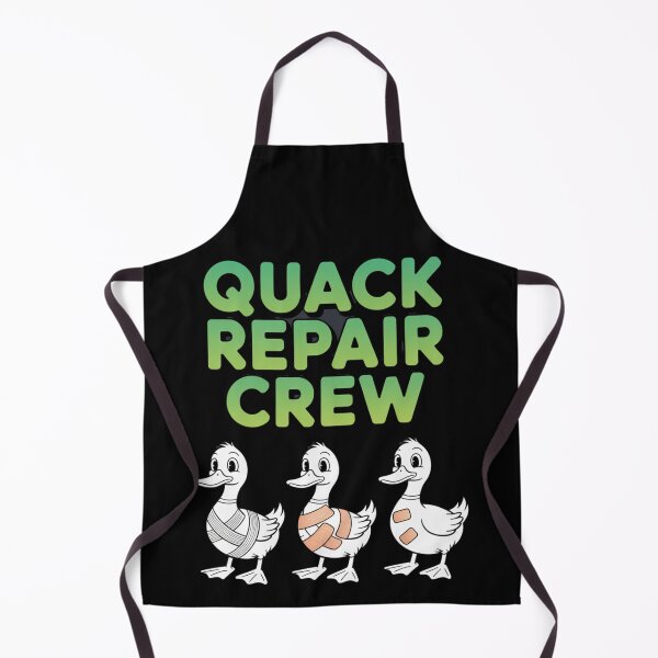 Item preview, Quack Tape  - repair-tape - field repair humor - temporary fix club - patch notes humor - hotfix engineer joke - maintenance crew - workshop life funny - overlanding repair - maker space  designed and sold by JansenGS.
