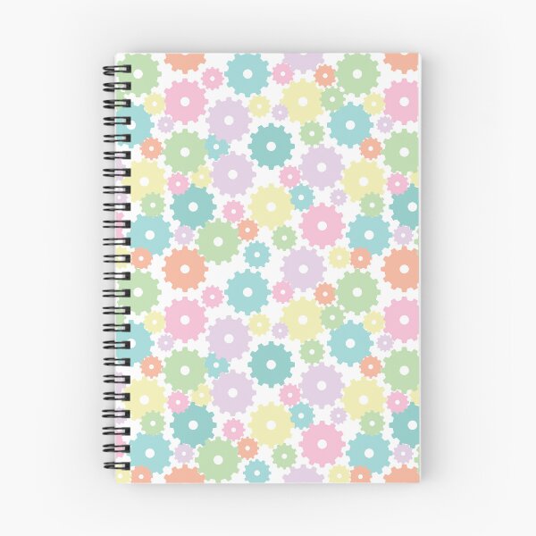 Item preview, Pastel Gear Seamless Pattern designed and sold by PowerAntShop.