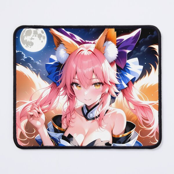 Item preview, Caster Enchanting Moonlight Tamamo No Mae Fate Grand Order Fox Spirit designed and sold by 108Recordings.