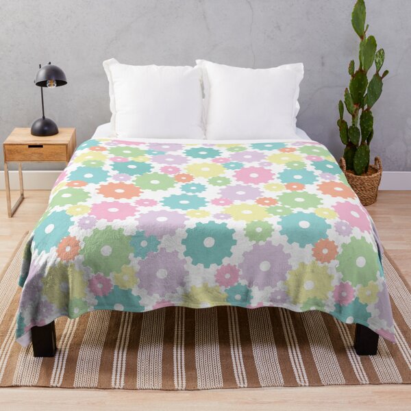 Item preview, Pastel Gear Seamless Pattern designed and sold by PowerAntShop.