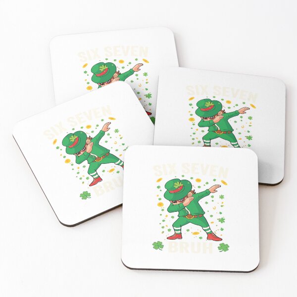 Item preview, Six Seven Bruh Funny 6th Birthday St Patricks Day Boy Design designed and sold by kiralynstration.