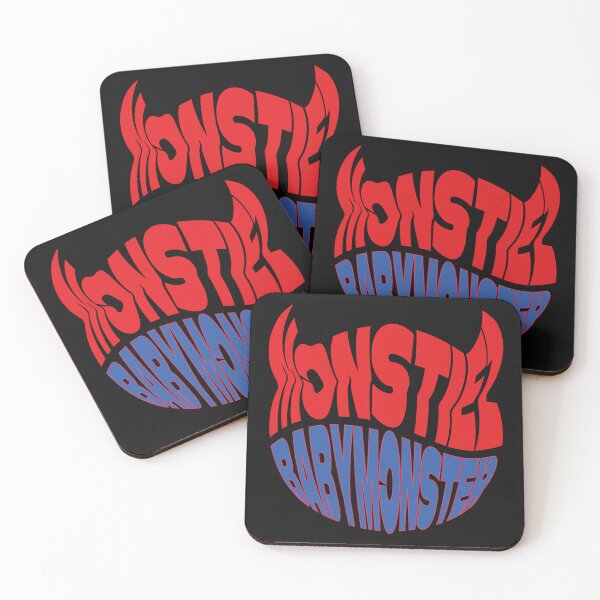 Item preview, Monstiez Babymonster Red&Blue kpop designed and sold by ShiroHero.