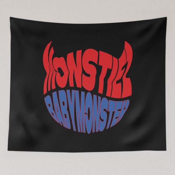 Item preview, Monstiez Babymonster Red&Blue kpop designed and sold by ShiroHero.