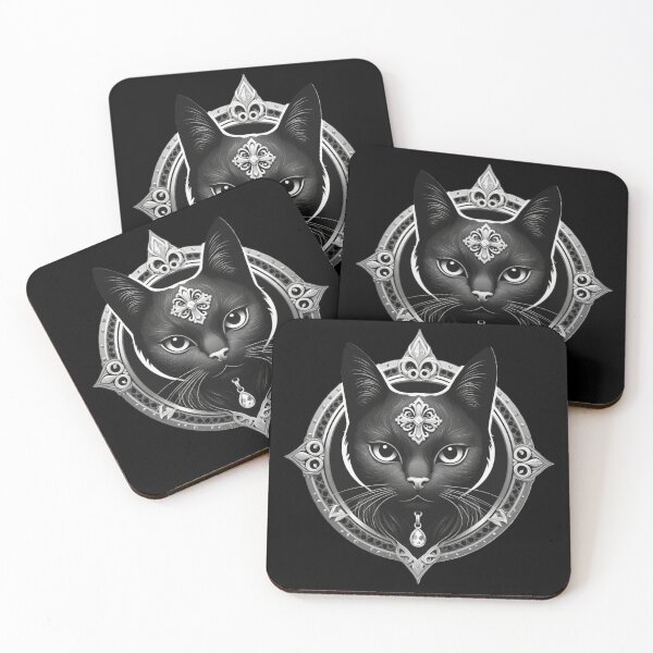 Item preview, QUEEN OF THE BLACK CATS designed and sold by nald9.
