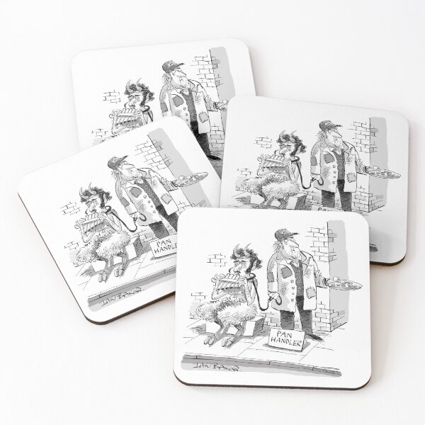 Item preview, Pan Handler Cartoon designed and sold by IanBakerToons.