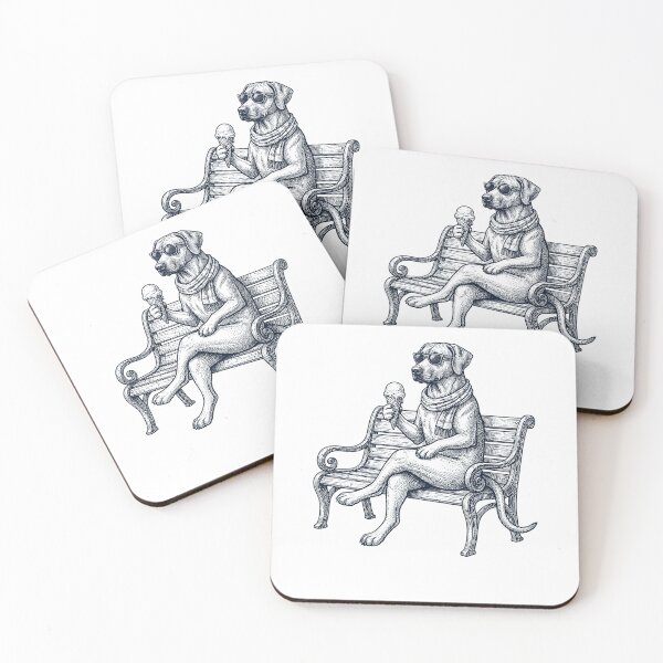 Item preview, Rhodesian Ridgeback Ice Cream Dog Mom Dad designed and sold by DoodleTortle.