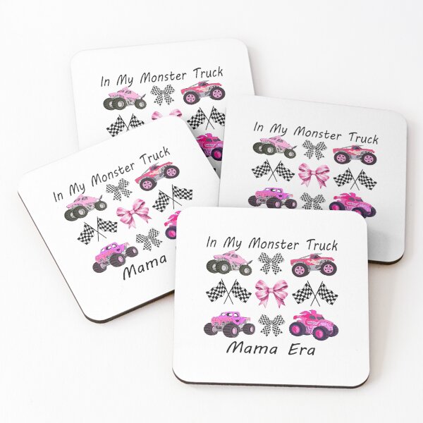 Item preview, in My Monster Truck Mama Era Cute Pink Monster Truck Mom  designed and sold by ArleneRowe.