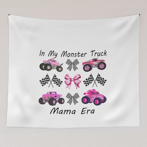 Item preview, in My Monster Truck Mama Era Cute Pink Monster Truck Mom  designed and sold by ArleneRowe.