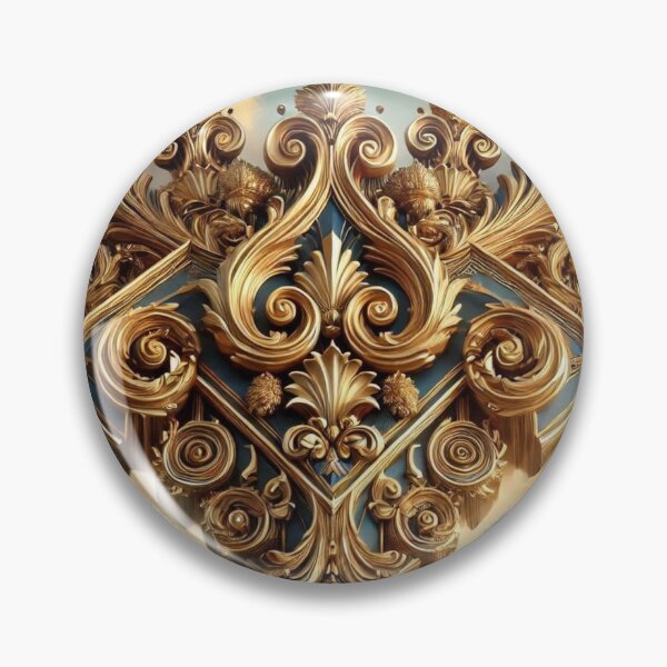 Item preview, Golden Baroque Ocean – Surreal Majesty designed and sold by Dogandesighn.