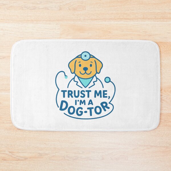 Item preview, Trust Me I’m a Dog-tor Cute Dog Doctor Typography Logo designed and sold by OwnYourMood.