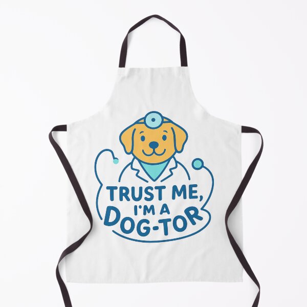 Item preview, Trust Me I’m a Dog-tor Cute Dog Doctor Typography Logo designed and sold by OwnYourMood.