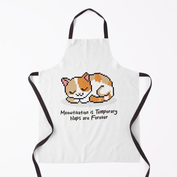 Item preview, Meowtivation Is Temporary Naps Are Forever  designed and sold by TheMemeAtelier.