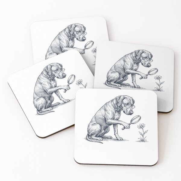Item preview, Vintage Rhodesian Ridgeback Botanist Flower Dog Mom Dad designed and sold by DoodleTortle.
