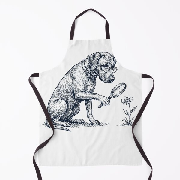 Item preview, Vintage Rhodesian Ridgeback Botanist Flower Dog Mom Dad designed and sold by DoodleTortle.