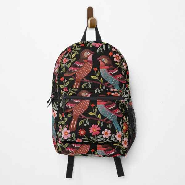 Item preview, Mexican Embroidery Pattern Art Birds Flowers designed and sold by xiao xuans.
