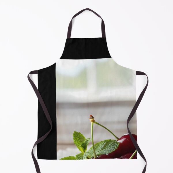 Item preview, Fresh Cherries and Raspberries with Mint designed and sold by DeBrainstore.