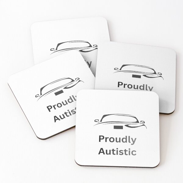 Item preview, Proudly Autistic Car Line Art Design designed and sold by MaxfordStudio.