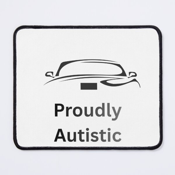 Item preview, Proudly Autistic Car Line Art Design designed and sold by MaxfordStudio.
