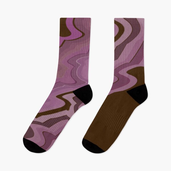 Item preview, Mauve Ribbons on Dark Brown  designed and sold by JaygiesDesign.