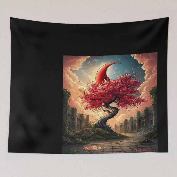 Item preview, Enchanted Cherry Blossom Tree designed and sold by DeBrainstore.