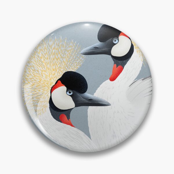 Item preview, Grey crowned cranes designed and sold by prntsystm.