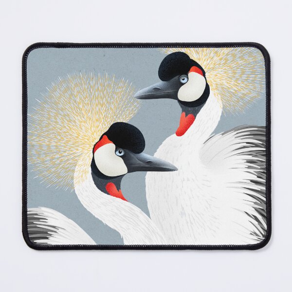 Item preview, Grey crowned cranes designed and sold by prntsystm.