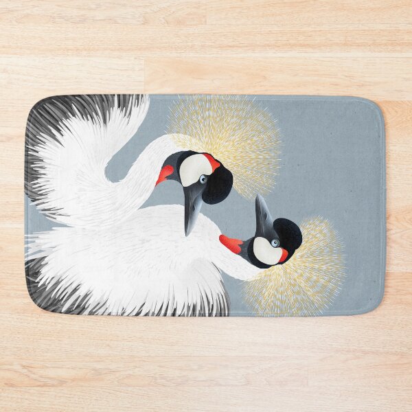 Item preview, Grey crowned cranes designed and sold by prntsystm.