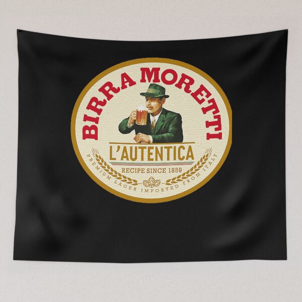 Item preview, Buys Iconics Men Birras Morettis Logo  designed and sold by Spaceexperience.