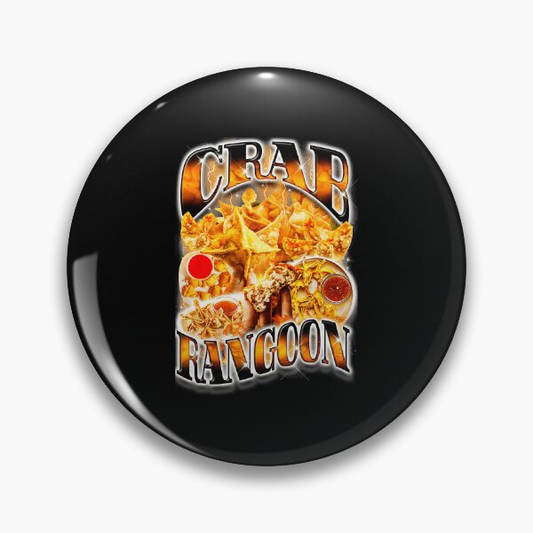 Item preview, Crab Rangoon Bootleg Rap Food Meme  designed and sold by tadmercado.