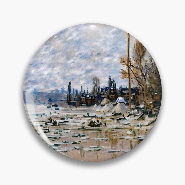 Item preview, Breakup of Ice, Lavacourt, Grey Weather designed and sold by artdesignsnow.