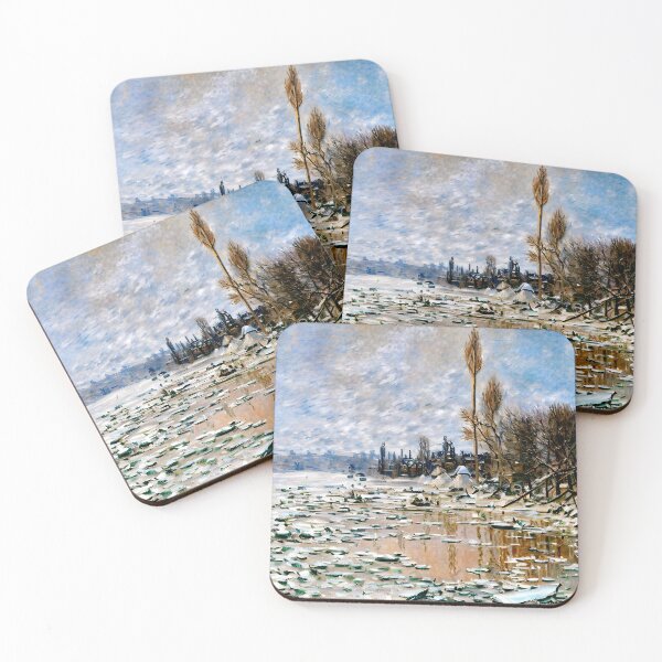 Item preview, Breakup of Ice, Lavacourt, Grey Weather designed and sold by artdesignsnow.