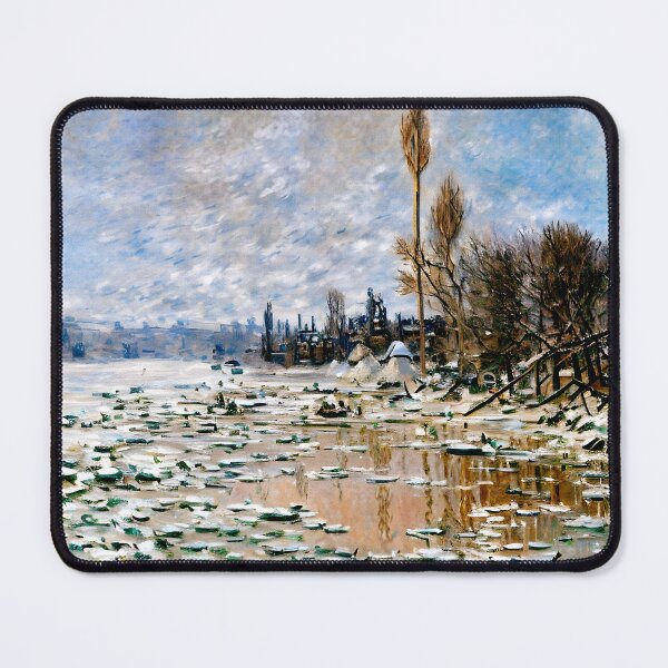 Item preview, Breakup of Ice, Lavacourt, Grey Weather designed and sold by artdesignsnow.