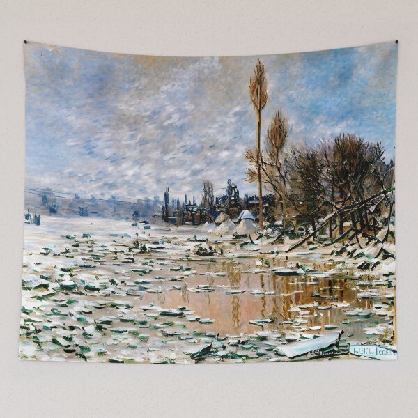 Item preview, Breakup of Ice, Lavacourt, Grey Weather designed and sold by artdesignsnow.