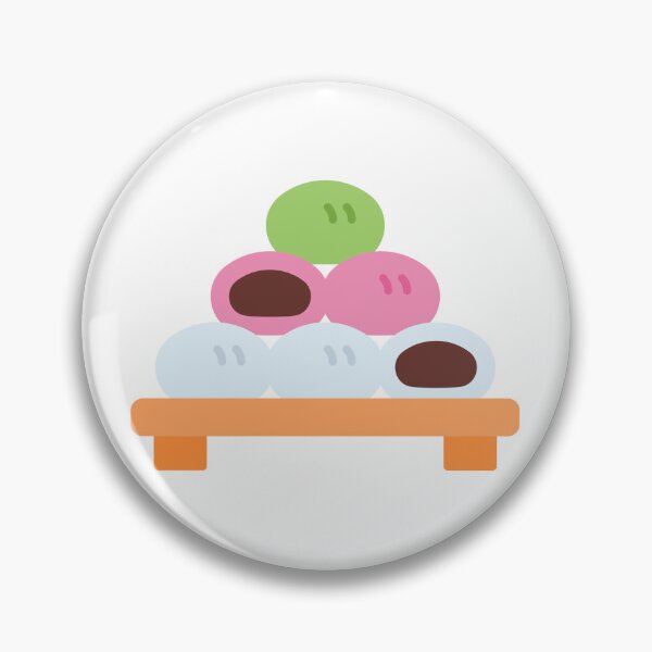 Item preview, Japanese Mochi Rice Cake - Sweet Treat Sticker for Asian Dessert Lovers designed and sold by Tr Creative Design.