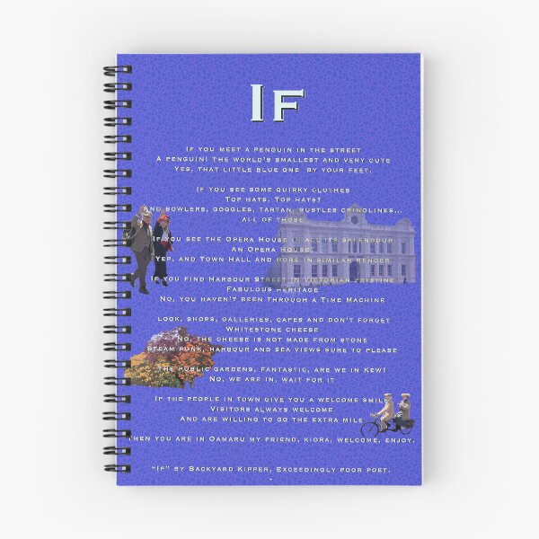 Item preview, If. A poem from Oamaru, Otago, New Zealand designed and sold by Malcolm Walker.