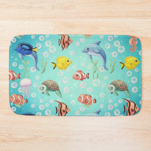 Item preview, Fishes design pattern  designed and sold by DoneAndDusted.