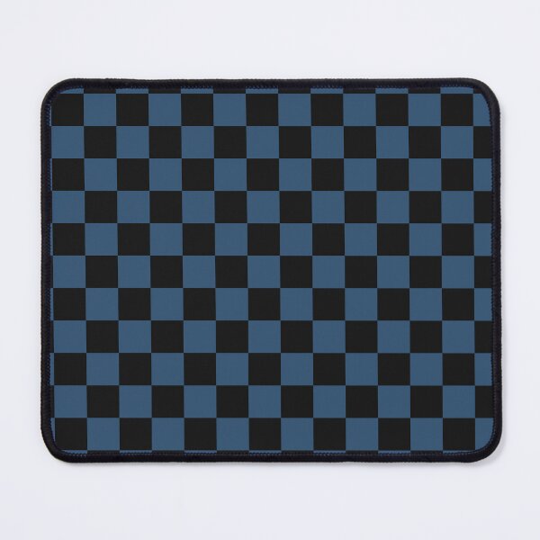 Item preview, Black And Denim Checkered Pattern designed and sold by pattern-archive.