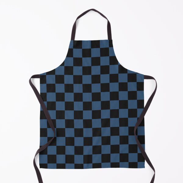 Item preview, Black And Denim Checkered Pattern designed and sold by pattern-archive.